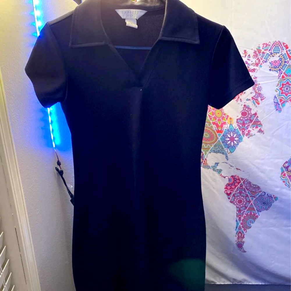 black dress